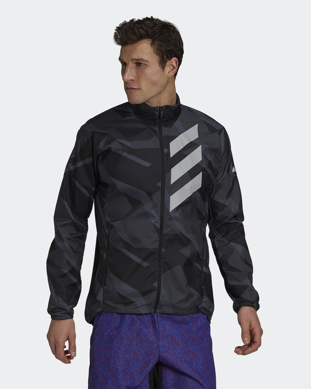 Adidas windbreaker - grey six