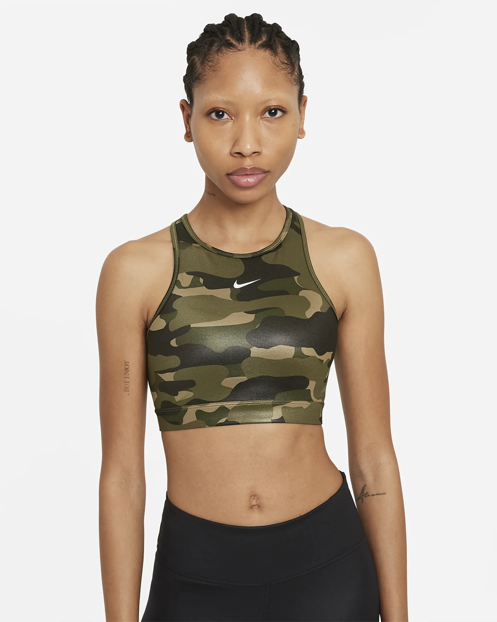 Nike camo sports bra