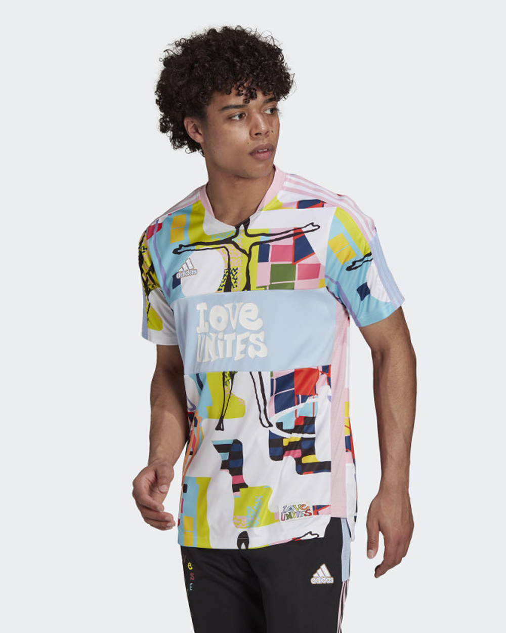 Adidas love unites shirt