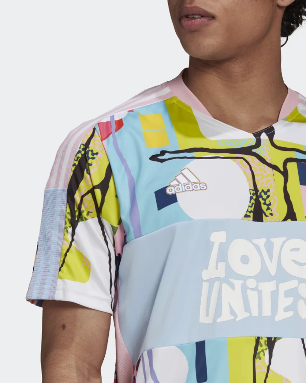Adidas love unites shirt