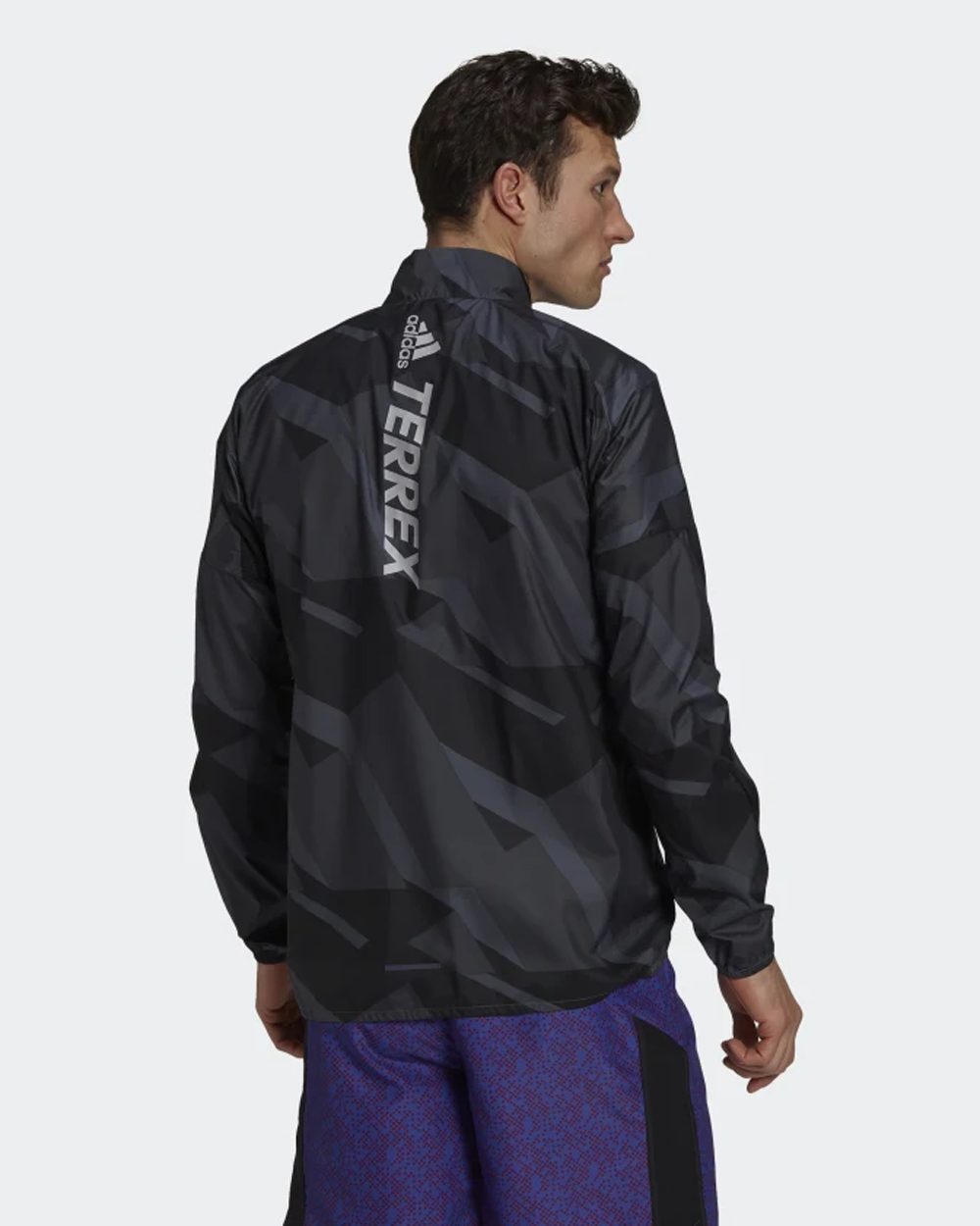 Adidas windbreaker - grey six