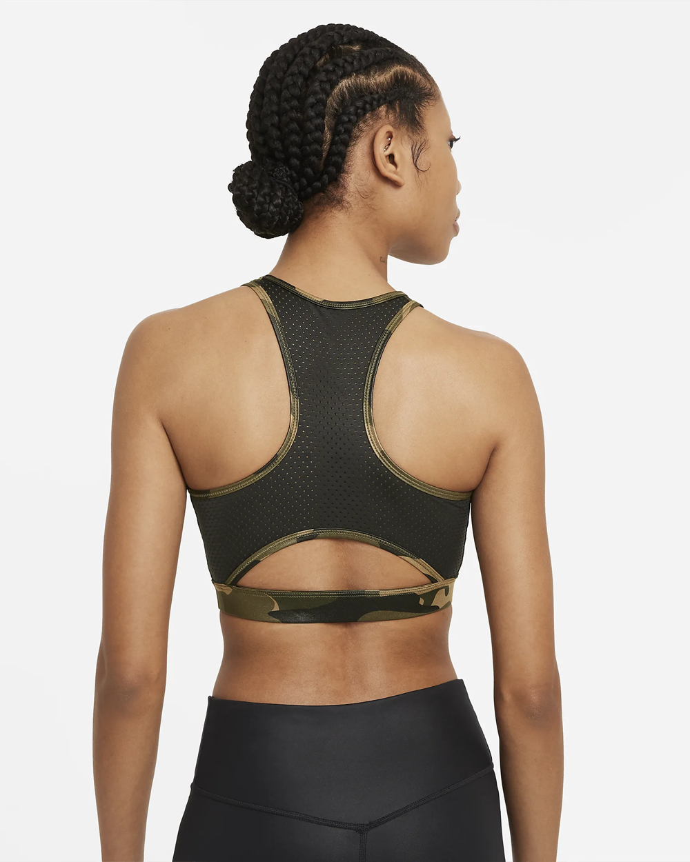 Nike camo sports bra