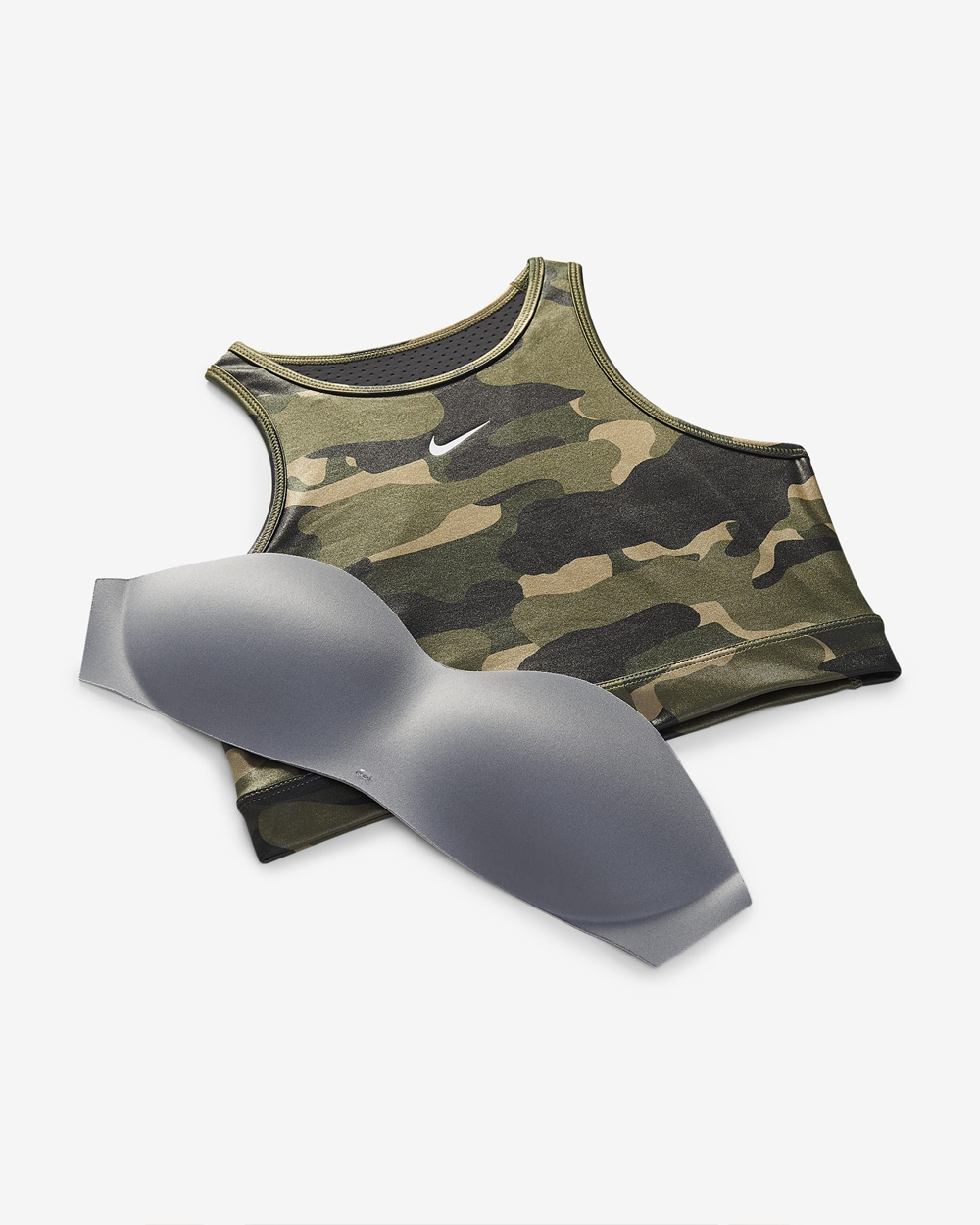 Nike camo sports bra