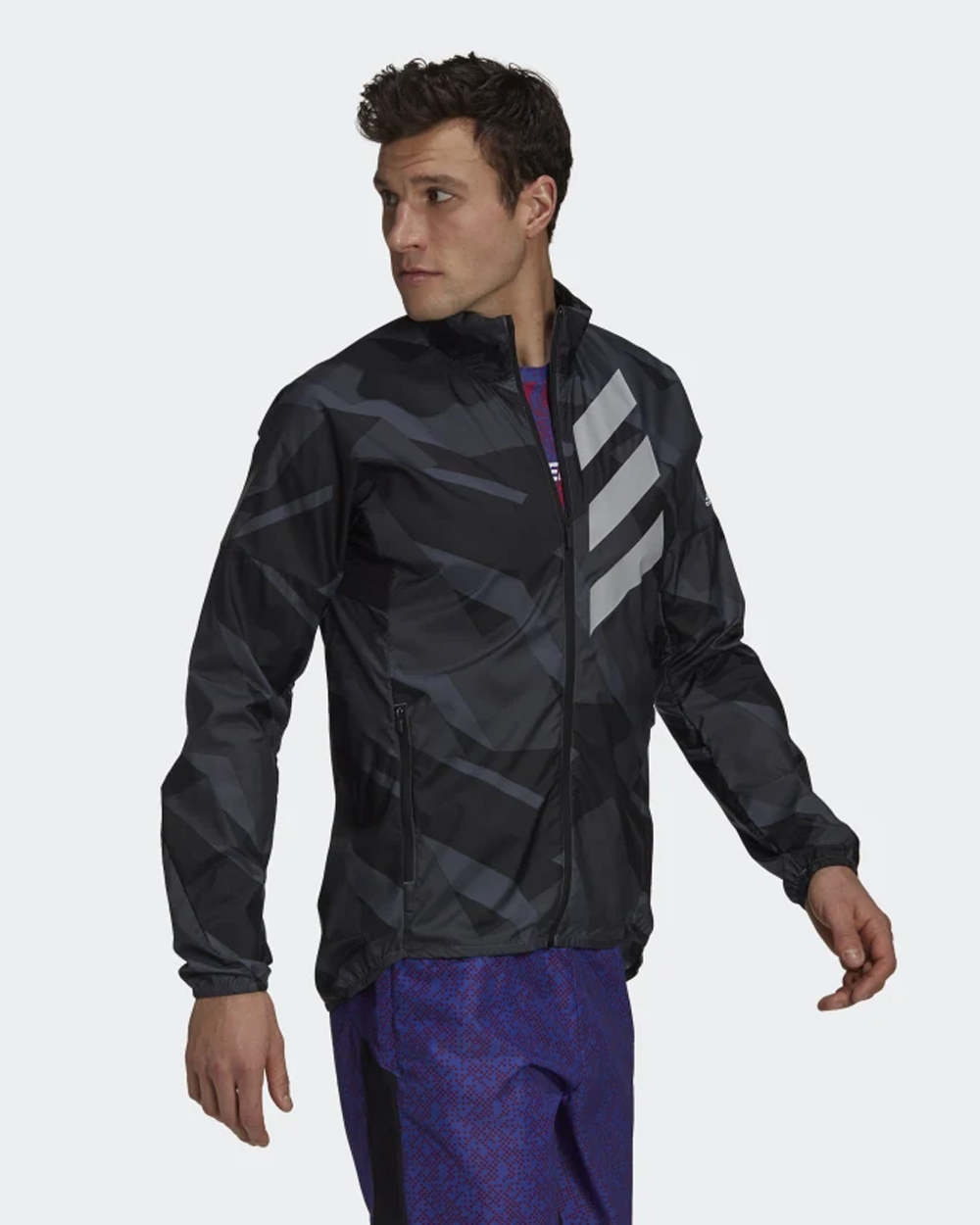 Adidas windbreaker - grey six