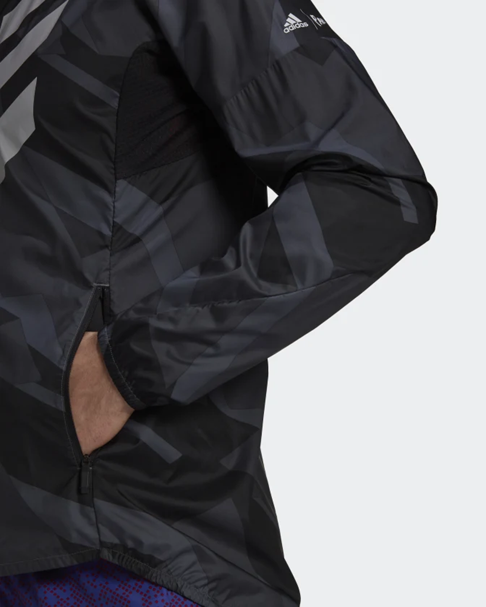 Adidas windbreaker - grey six